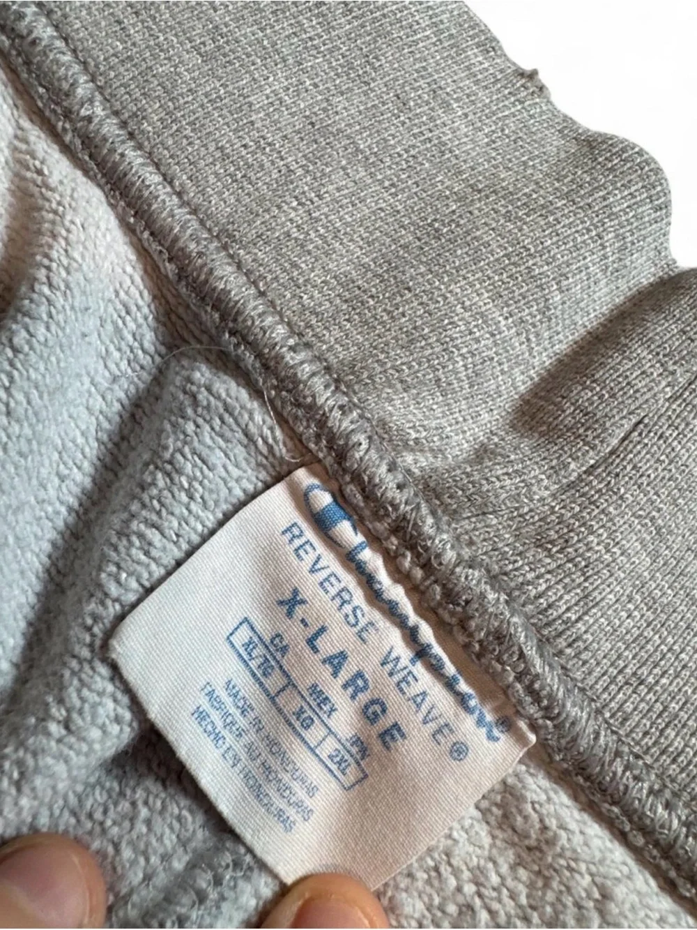 Champion Reverse Weave Light Gray Men's Jogger Sweatpants